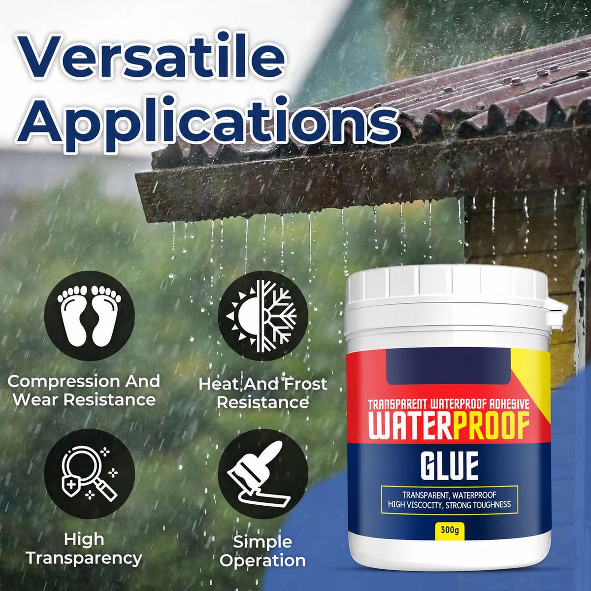 Transparent Waterproof Glue [Buy 1 Get 1 Free]