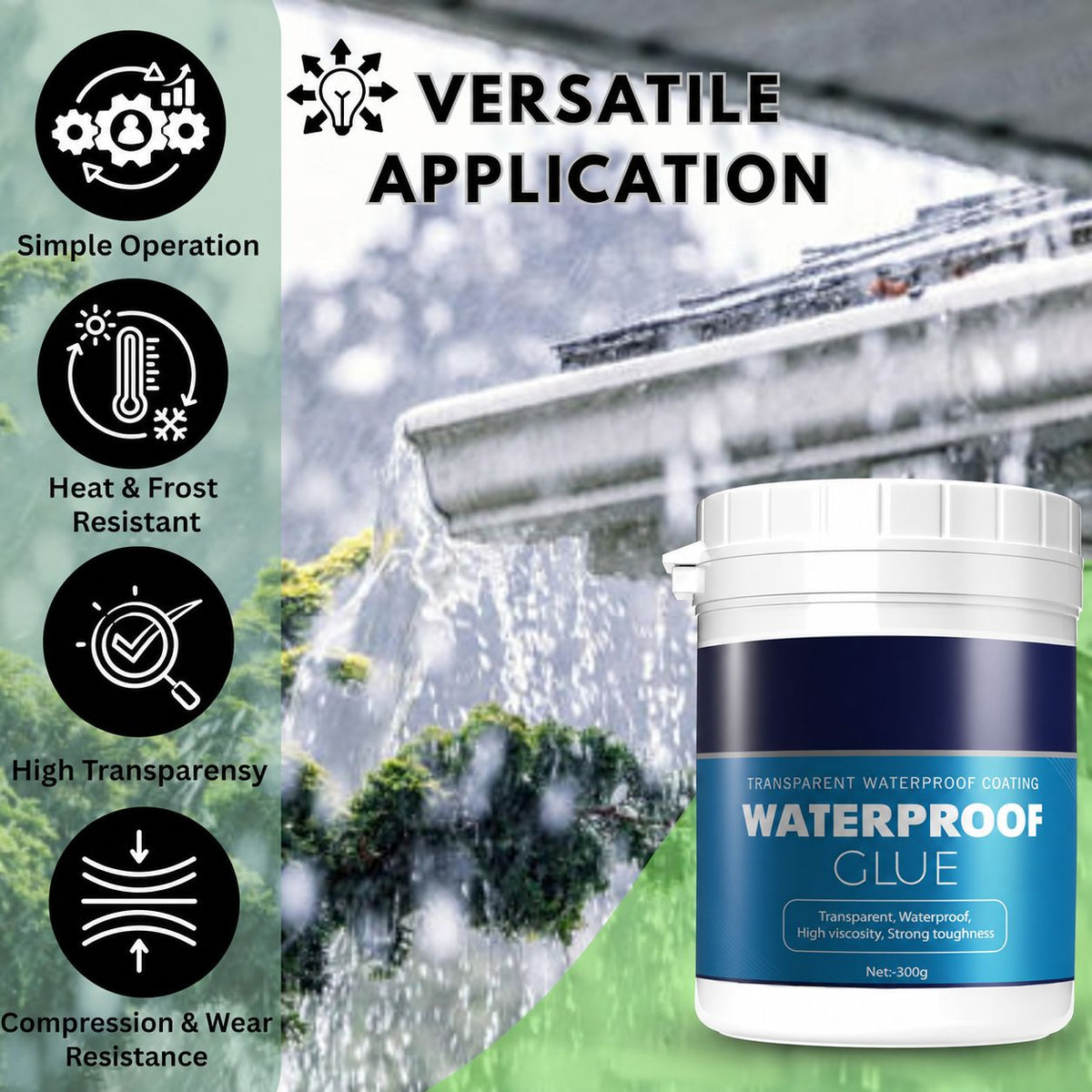 Transparent Waterproof Glue [Buy 1 Get 1 Free]